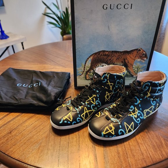 GUCCI - Green Blue GHOST APOLLO LIMITED EDITION - Picture 1 of 8